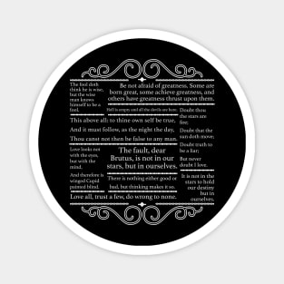 Shakespeare Quotes Magnet